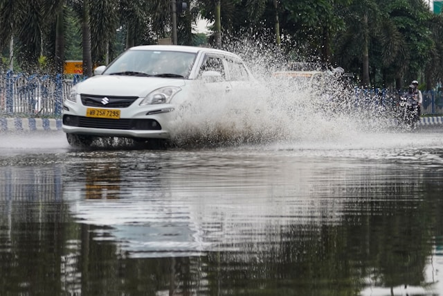 How to drive safely in monsoon